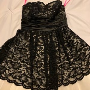 🛍🛒Black Lace Tie up Dress🛍🛒